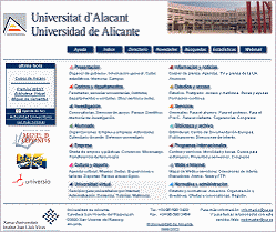 X aniversario de la web de la UA
