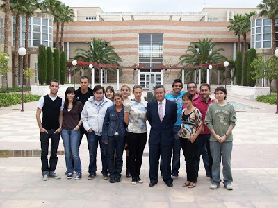 Los alumnos del curso de Ecoconomía de la Globalización 2008